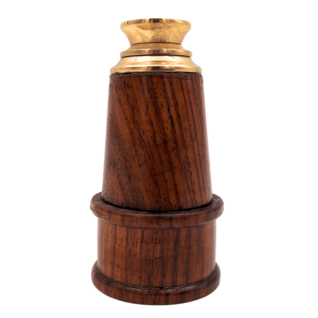Retro-Fernrohr aus Messing und Holz – HT021
