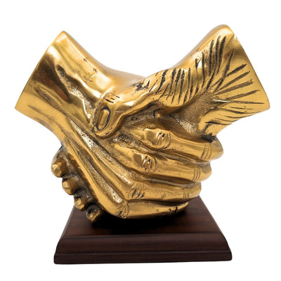 Statuetta decorativa Stretta di mano – Simbolo di accordo - DD-20DA