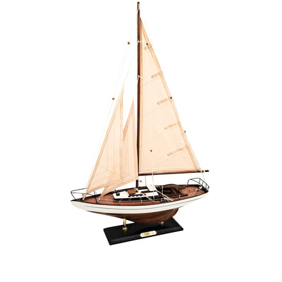 Modell einer Segelyacht - maritime Dekoration 66 cm – 50445