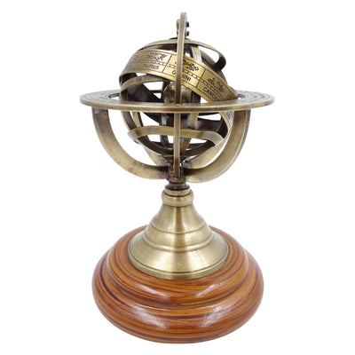 Astrolabe en laiton 14cm - NC1911