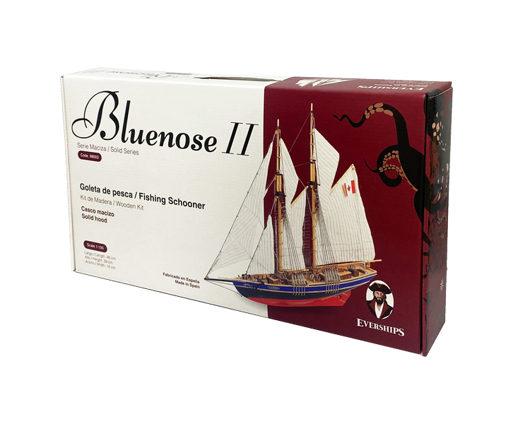 Bluenose II – goletta - modello in legno da assemblare