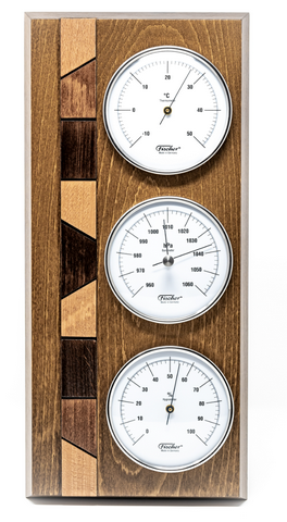 Wetterstation - Barometer Hygrometer Thermometer - Fischer 9171-31