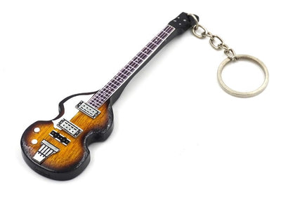 Bass guitar keychain - The Beatles-style - P. McCartney EGK-0184
