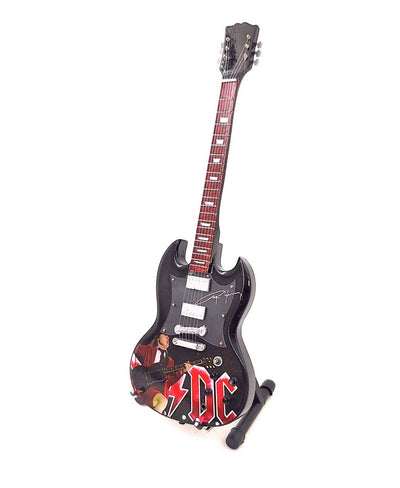 Mini-Gitarre - 24,5 cm – im Stil von Angus Young – MGT-8518