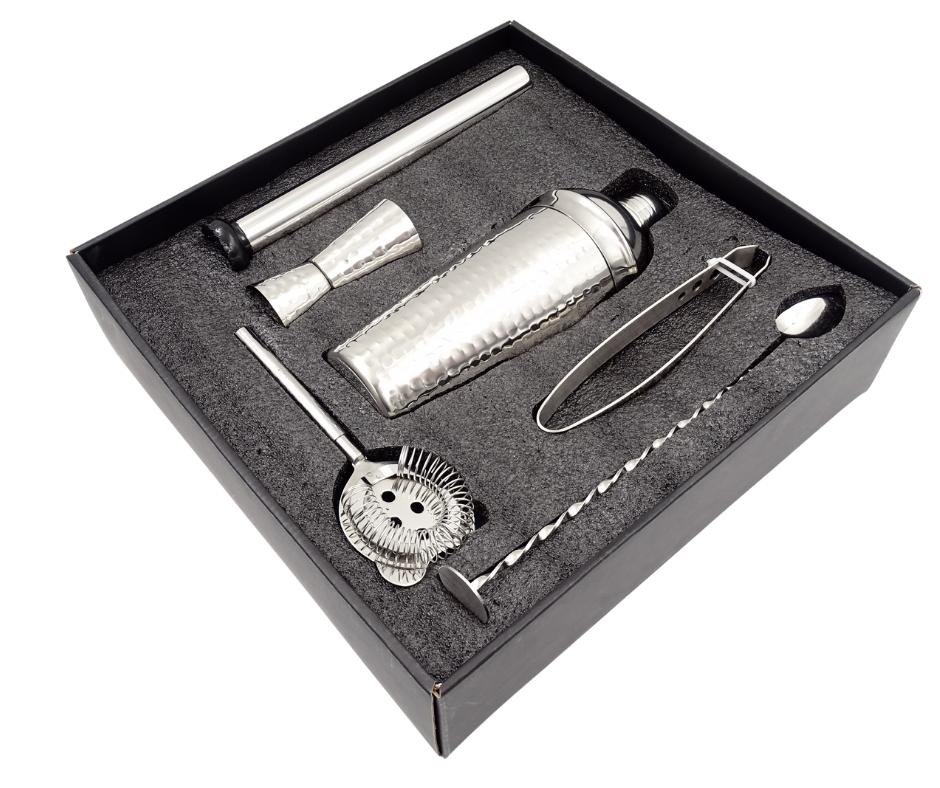 Set da bar Steel, 6 pezzi