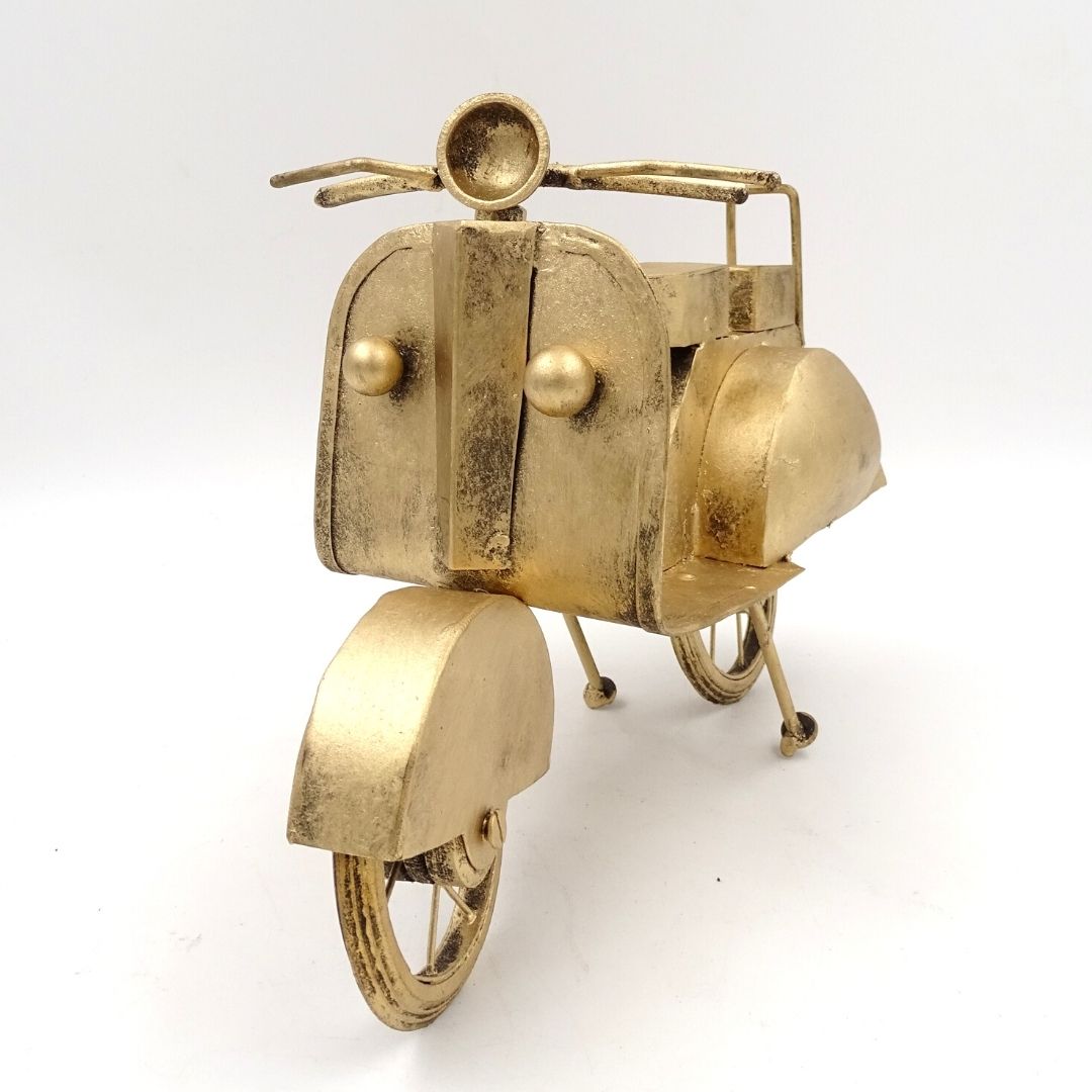 Modèle de scooter rétro en métal – NC2860