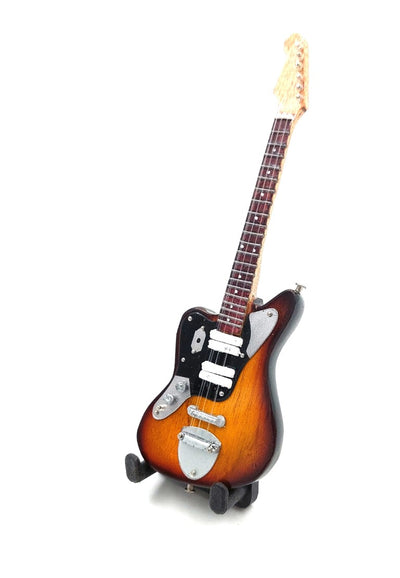 Mini guitar 15cm - BMG-034 in the style of Kurt Cobain