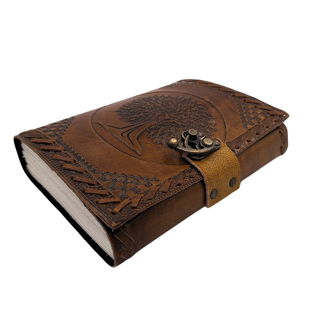 Taccuino in pelle vintage rétro 200 pagine – Albero della Vita - AH01