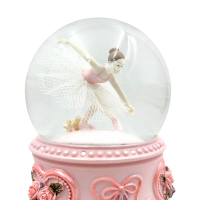 Dancing Ballerina Music Box in a Glass Ball 15cm – MG-963