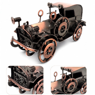Modello metallico di automobile retrò, decorazione vintage - Q87