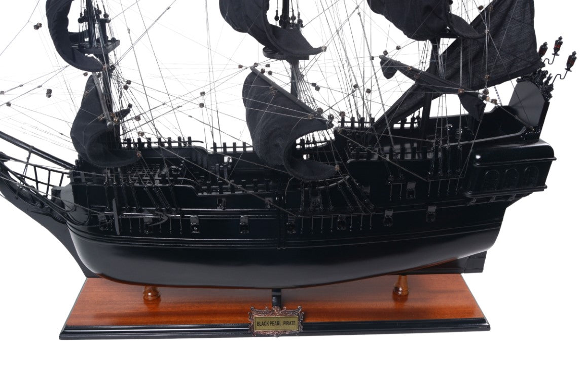 Black Pearl Modell eines Piratenschiffs – Länge 89cm – BP80R