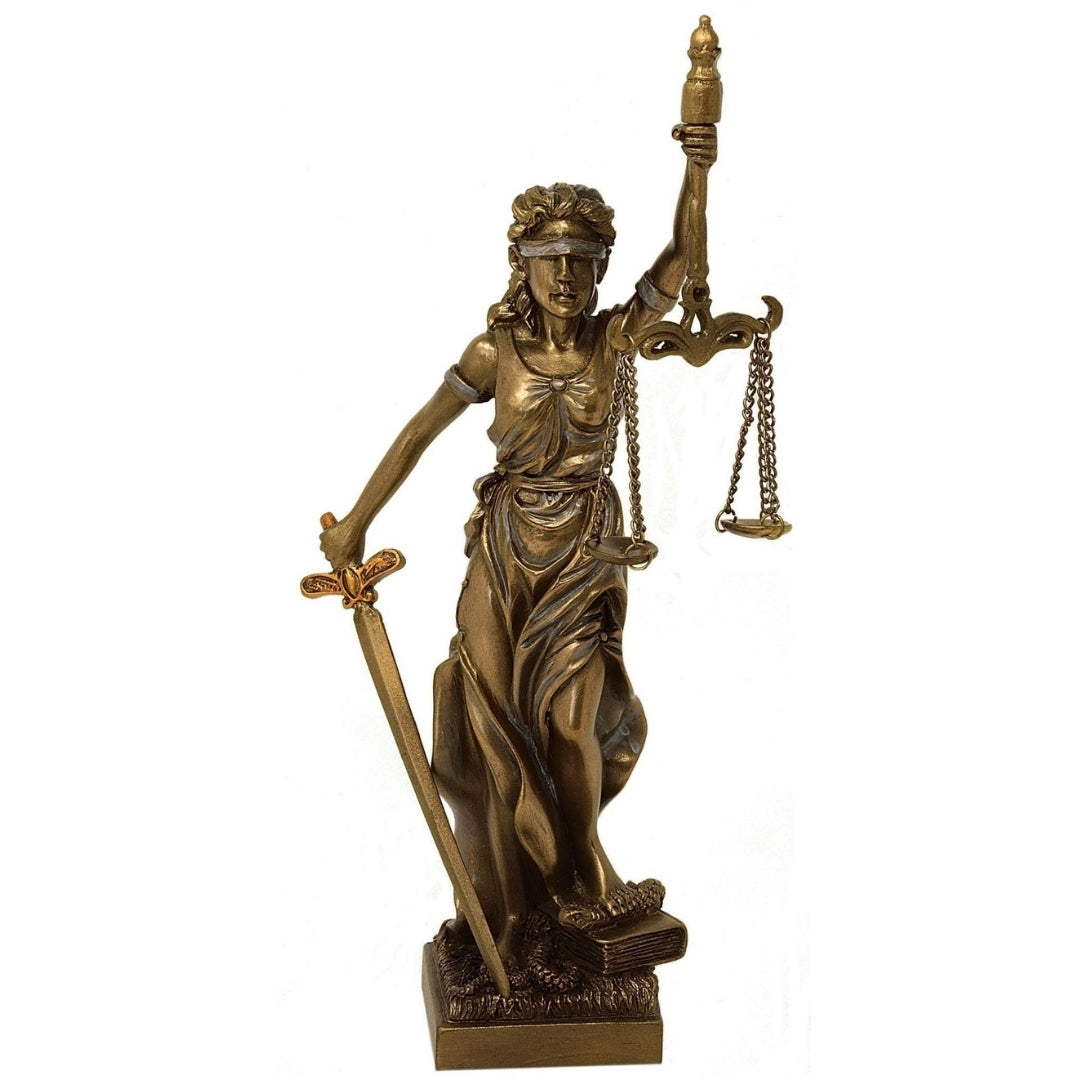 Statuetta di Temi, dea della giustizia, 20 cm - Regalo per avvocato – MC-90184
