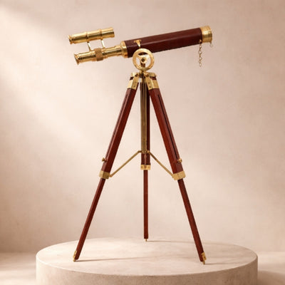Maritimes Fernrohr auf Stativ - Maximale Höhe 57 cm - TDBL