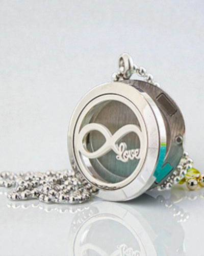 Aromalife Infinite Love Necklace – Infinite Love Scent Locket 25 mm