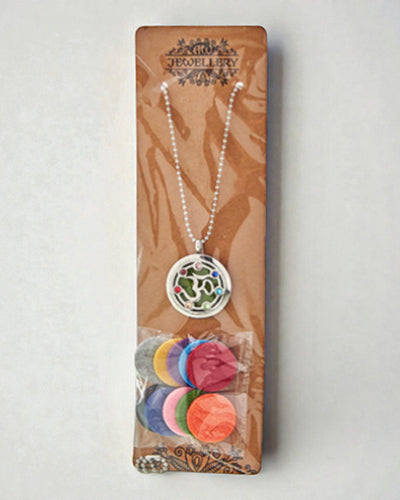 Naszyjnik Aromalife Chakra OM – Sekretnik Zapachu 30 mm