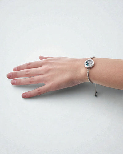 Ali dell’Aurora – Bracciale aromaterapico con ali d’angelo 20 mm