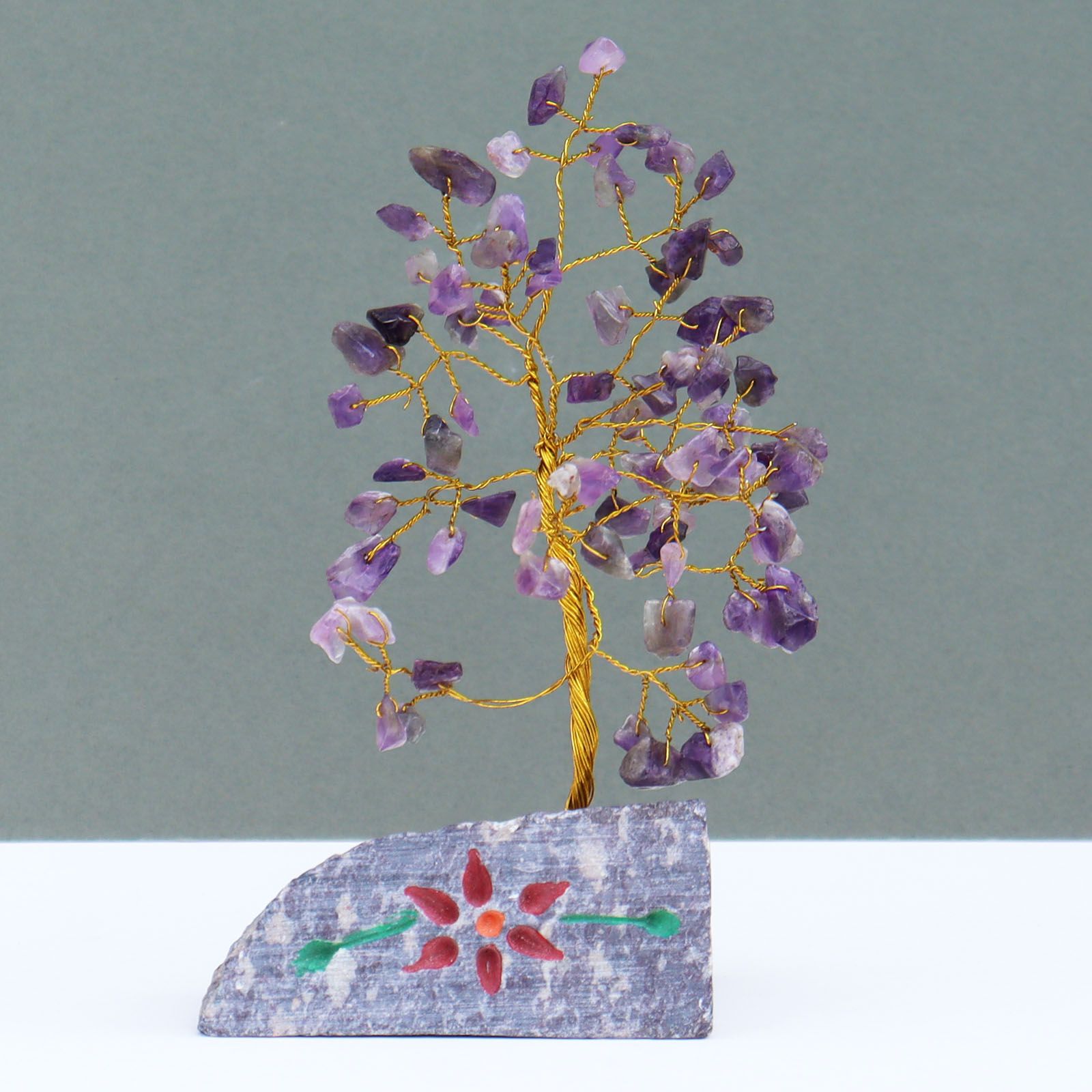 Albero di Ametista con 80 Pietre