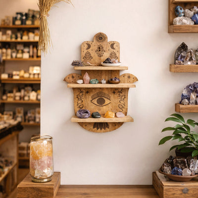 Hamsa-Shaped Shelf