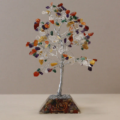 Albero della fortuna con base in orgonite