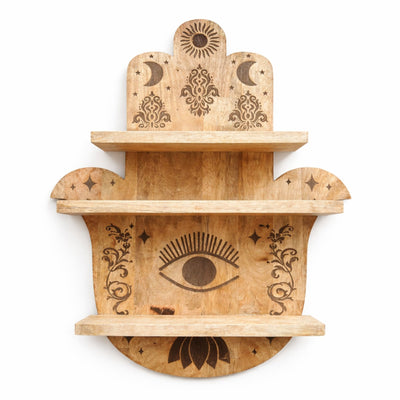 Hamsa-Shaped Shelf