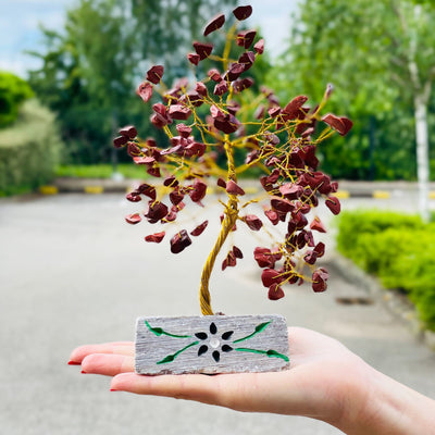 Arbre en Jaspe Rouge  
