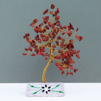 Arbre en Jaspe Rouge  