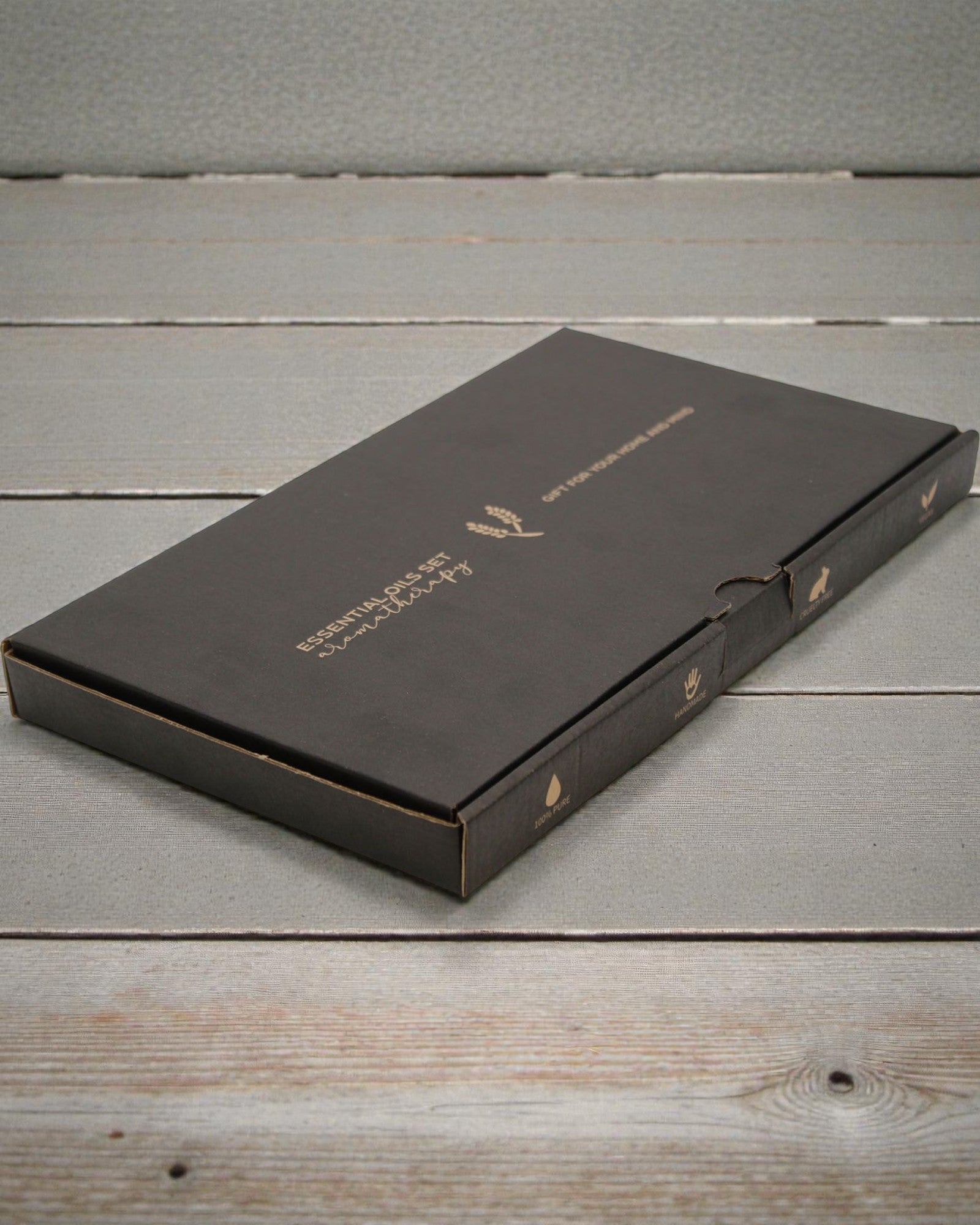 Herbstliche Harmonie der Natur – Luxuriöses Set mit 12 ätherischen Ölen à 5 ml mit Tropfpipetten