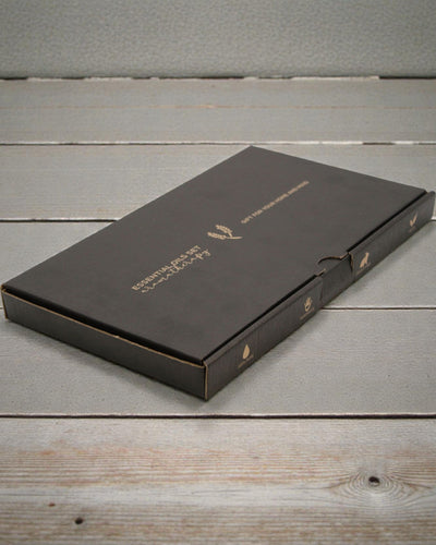 Herbstliche Harmonie der Natur – Luxuriöses Set mit 12 ätherischen Ölen à 5 ml mit Tropfpipetten