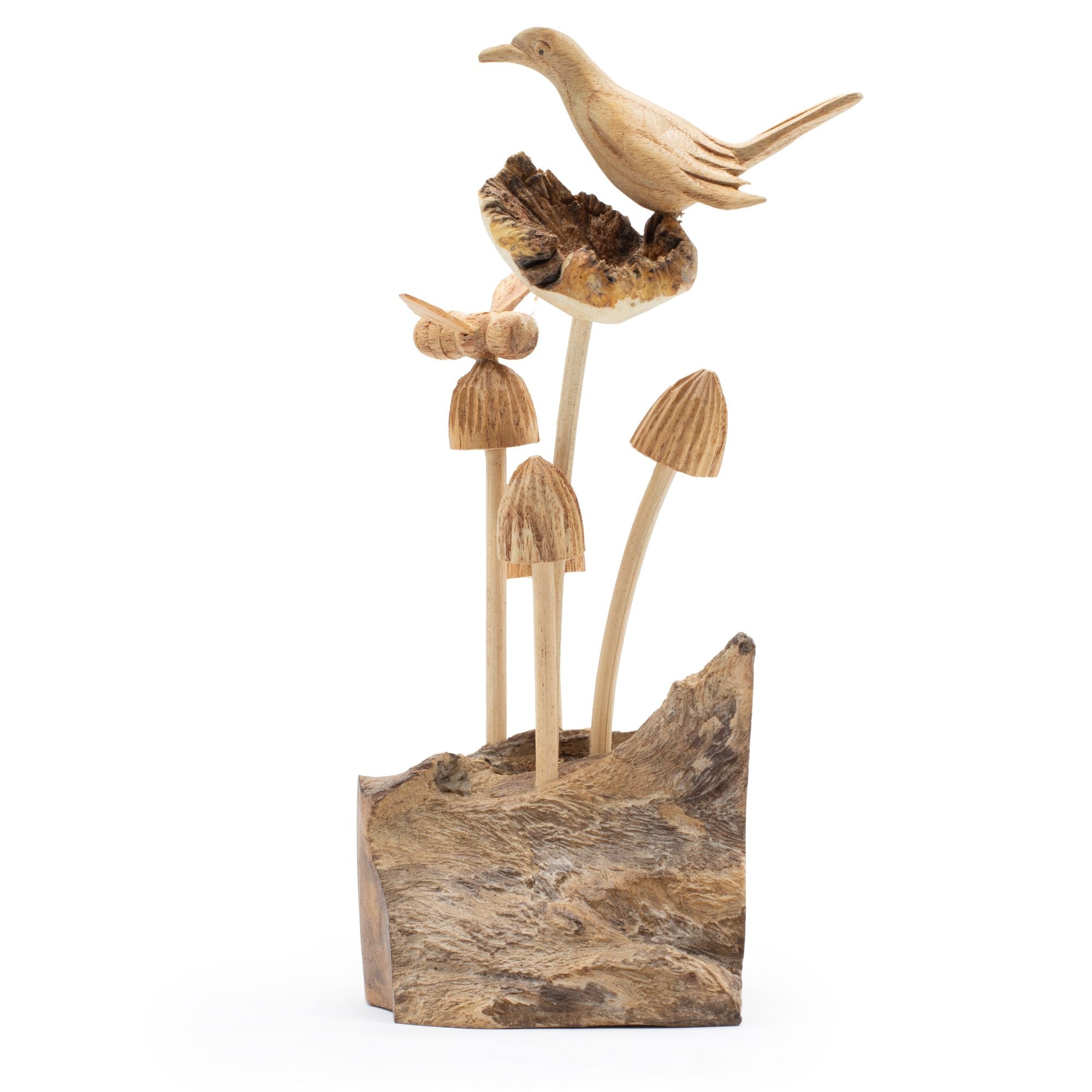 Scultura in legno parassita