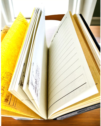 Vintage Diario "Albero della Vita" A6 - Elegante Copertina Incisa in Pelle Sintetica, 100 Pagine