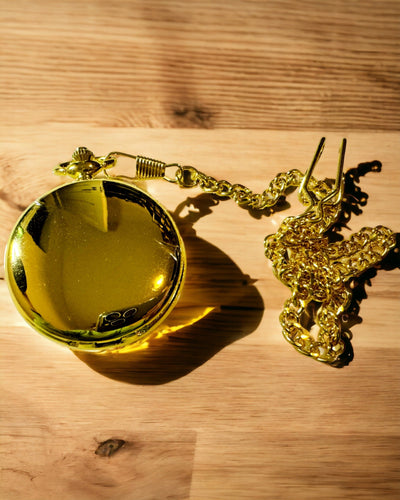 Montre de Poche Mécanique Classique à Double Couvercle, Manuelle, Couleur Or, avec Gravure