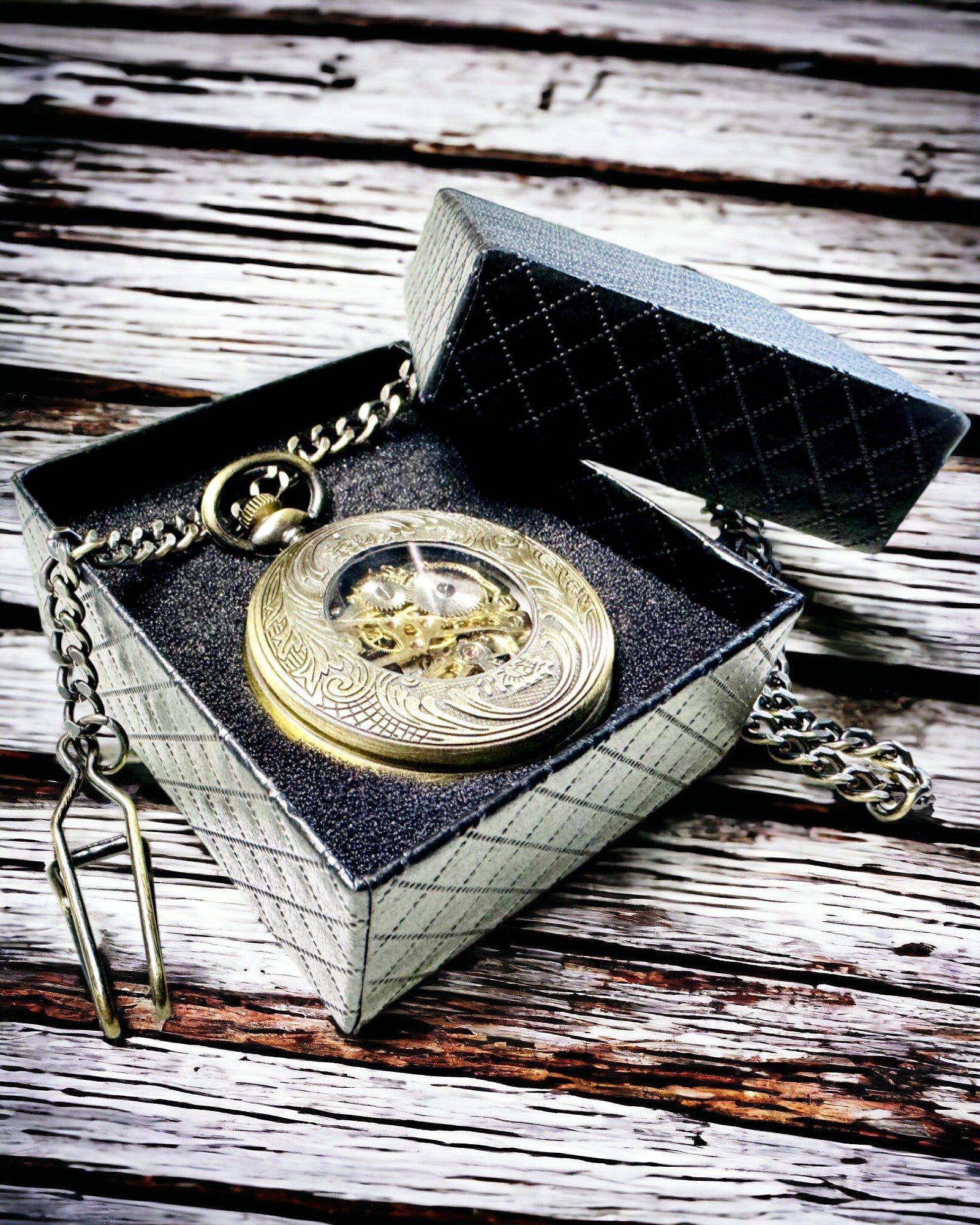 Montre de Poche Exclusive "Heritage" - Mécanique et Étanche