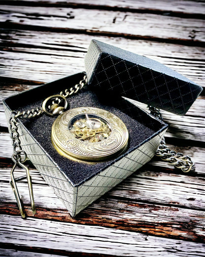 Montre de Poche Exclusive "Heritage" - Mécanique et Étanche