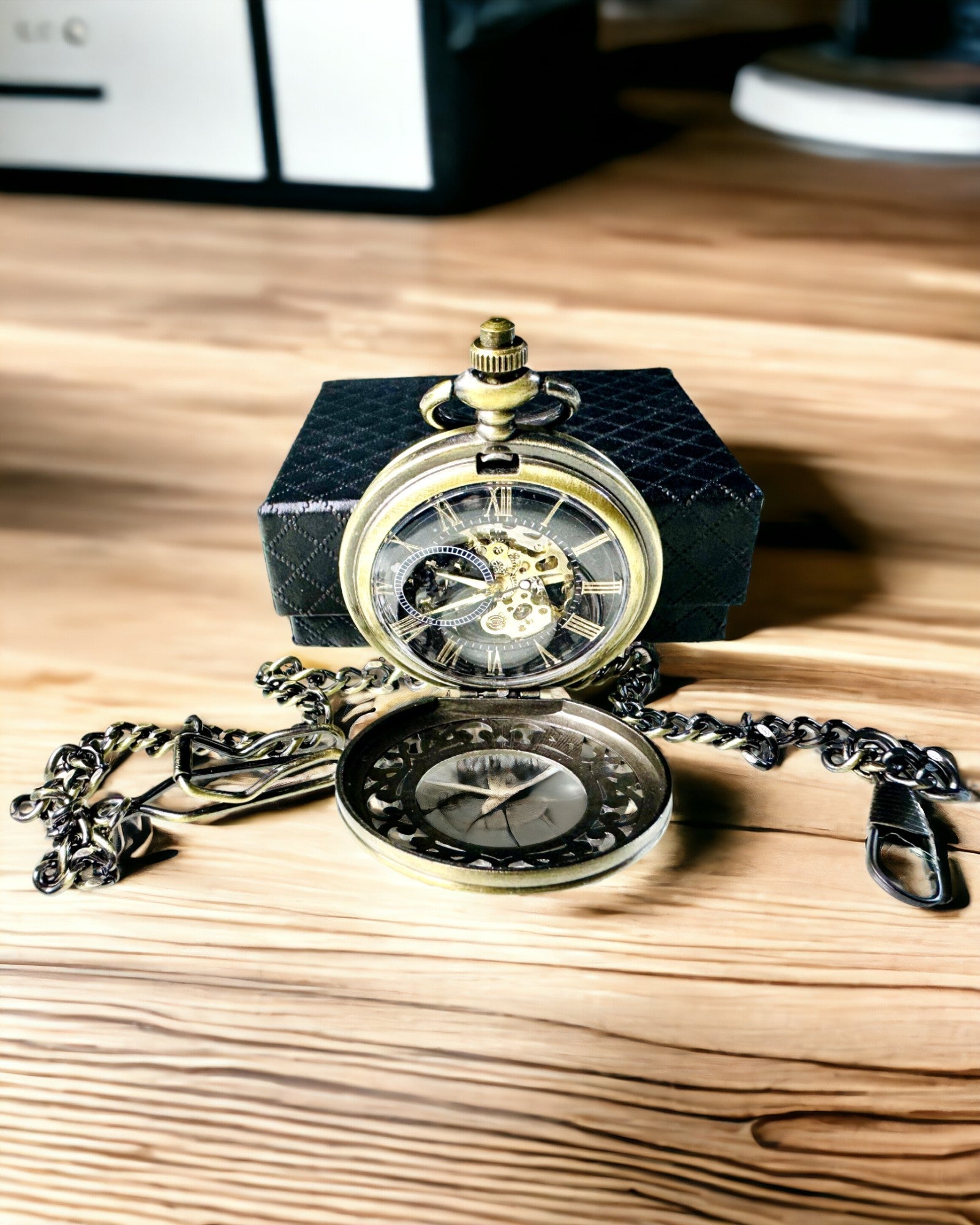 Montre de Poche Exclusive "Heritage" - Mécanique et Étanche