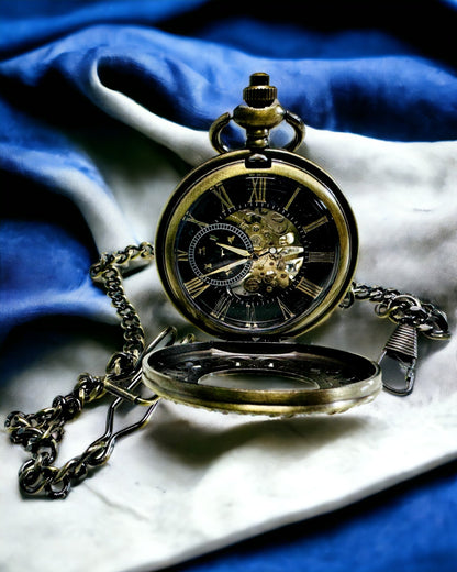 Montre de Poche Exclusive "Heritage" - Mécanique et Étanche