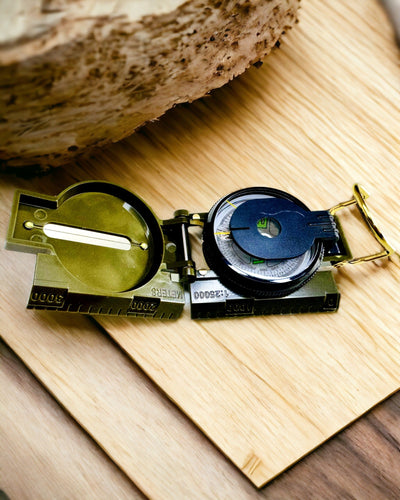 Carte de navigation imperméable de haute précision en couleur vert armée – Fiable pour l'orientation, possibilité de gravure