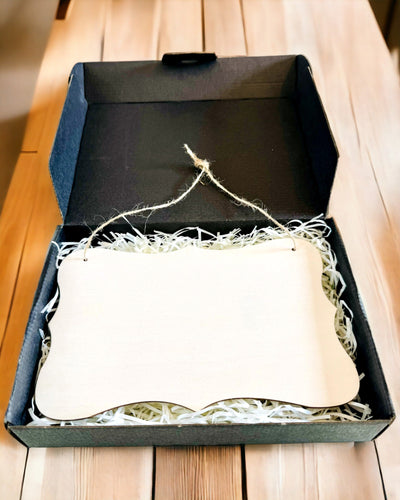 Pendentif Décoratif en Bois Personnalisable – Plusieurs Formes