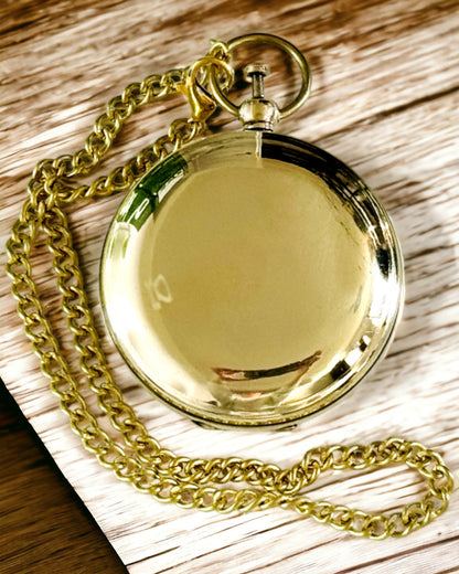 Golden Color Compass "Adventure" – Elegant Navigator of Discoveries