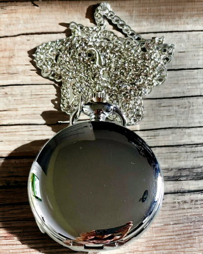 Orologio da Tasca Classico in Argento con Opzione di Incisione