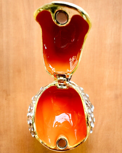 Moineau Coloré avec Gravure - Adorable Cachette pour Trésors