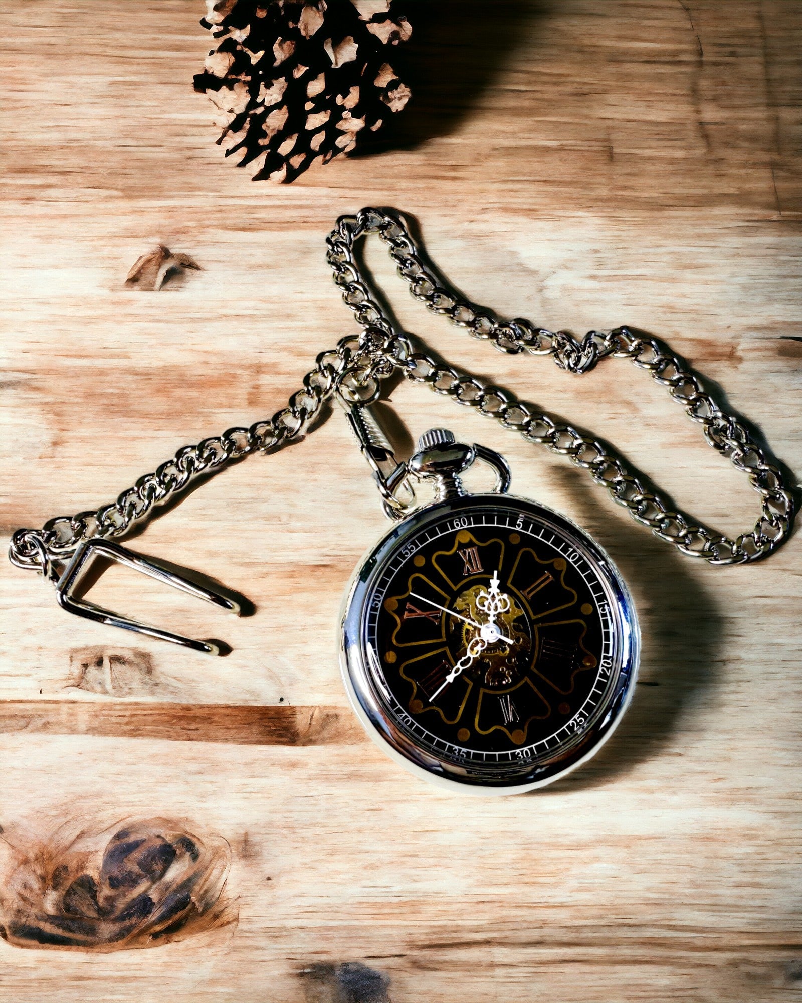 Montre de Poche Style Vintage avec Possibilité de Gravure