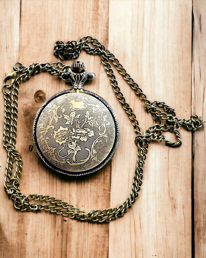 Montre de Poche "Buddha Time Elegance", possibilité de personnalisation par gravure