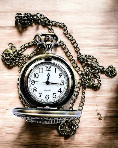Montre de Poche "Buddha Time Elegance", possibilité de personnalisation par gravure
