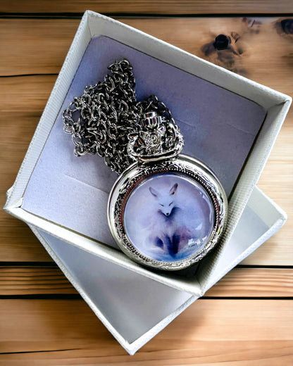 Montre de Poche "Mistyczny Lis" avec Possibilité de Gravure