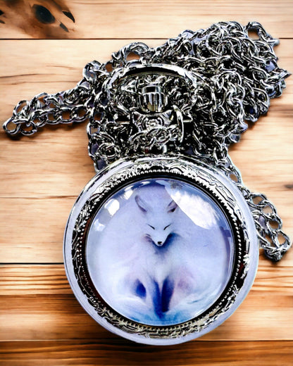 Montre de Poche "Mistyczny Lis" avec Possibilité de Gravure