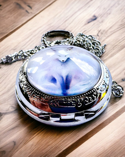 Montre de Poche "Mistyczny Lis" avec Possibilité de Gravure