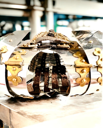 Armatura del Guerriero Cittadino - Fatta a Mano, Possibilità di Incisione, Altezza Circa 40 cm