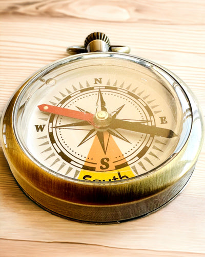 Bussola Tascabile "Orient Express" con Possibilità di Incisione