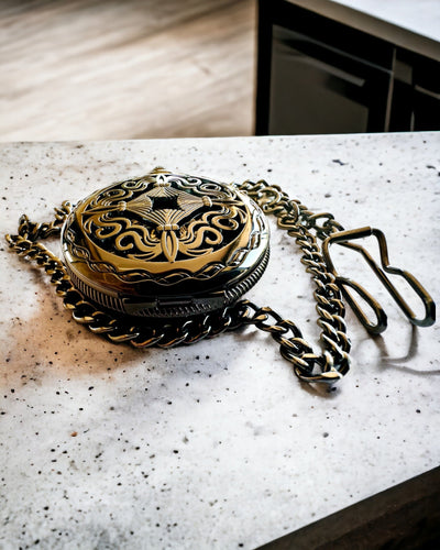 Orologio da Tasca "Czas Mistrzów" - Edizione Premium con Possibilità di Incisione