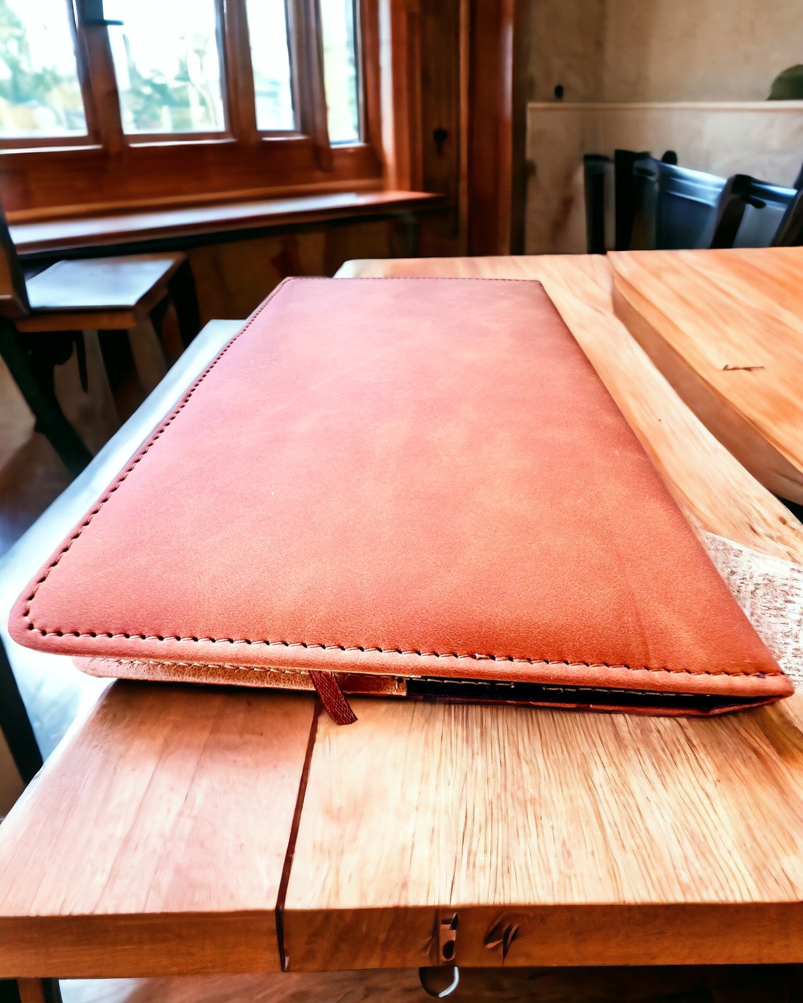 Carnet Exclusif, cuir PU, A5 avec Serrure à Code - "Secret Journal", personnalisation par gravure